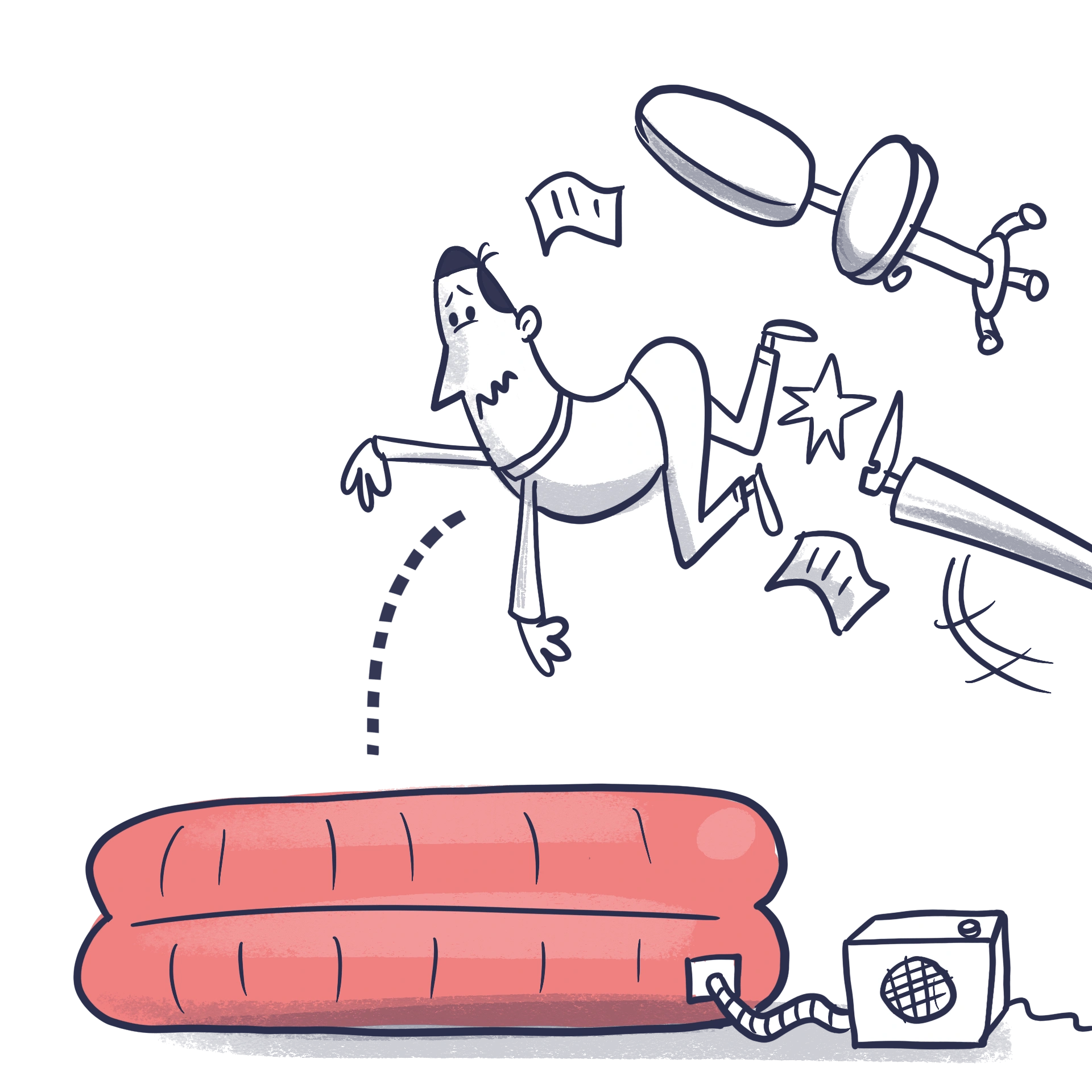 Eigen bijdrage Eigen bijdrage van een onbezorgd ontslag plan